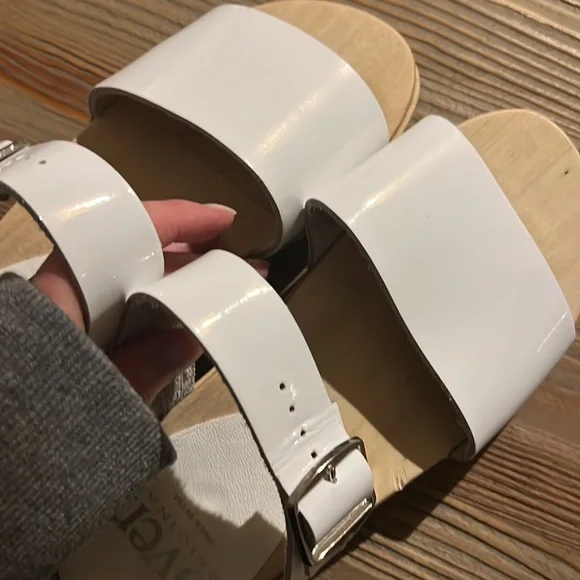 Sven Wooden Leather Sandals Euro 36 - Picture 6 of 8